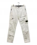 STONE ISLANDストーンアイランド）の古着「カーゴパンツ」｜ホワイト