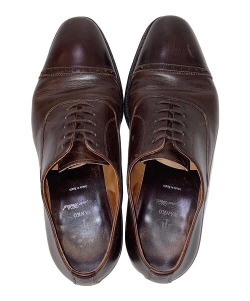 YANKO（ヤンコ）YANKO (ヤンコ) ストレートチップシューズ ブラウン サイズ:6 1/2の古着・服飾アイテム