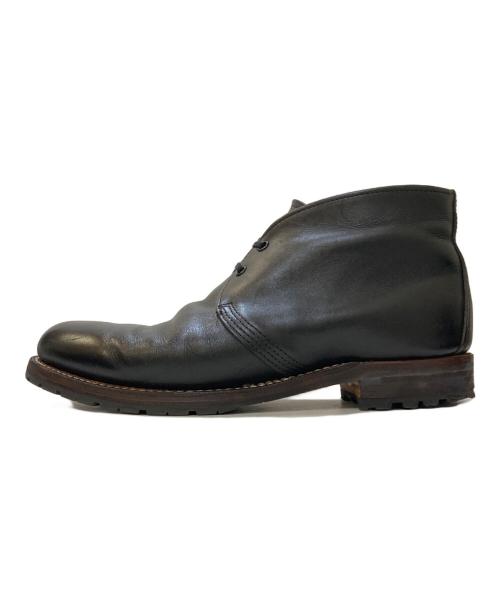 RED WING（レッドウィング）RED WING (レッドウィング) ベックマンチャッカーブーツ ブラック サイズ:27.5cmの古着・服飾アイテム