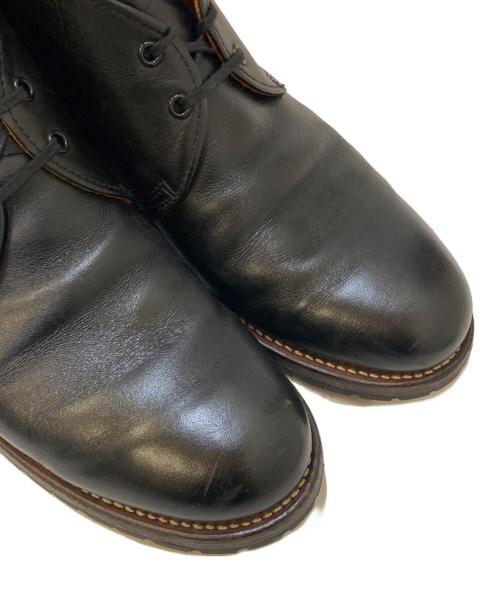 RED WING（レッドウィング）RED WING (レッドウィング) ベックマンチャッカーブーツ ブラック サイズ:27.5cmの古着・服飾アイテム