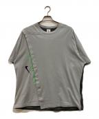 NIKE×FenG CHen WANGナイキ×フェンチェンワン）の古着「ドッキングTシャツ」｜グレー