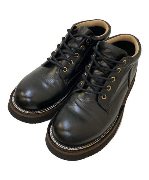 SLOW WEAR LION（スローウェアライオン）SLOW WEAR LION (スローウェアライオン) オックスフォードブーツ ブラック サイズ:7Eの古着・服飾アイテム