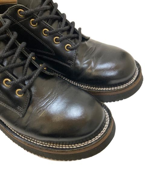 SLOW WEAR LION（スローウェアライオン）SLOW WEAR LION (スローウェアライオン) オックスフォードブーツ ブラック サイズ:7Eの古着・服飾アイテム