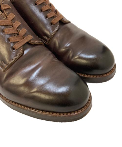 MOTO（モト）MOTO (モト) コードヴァンプレーントゥシューズ ブラウン サイズ:1(26.5cmの古着・服飾アイテム