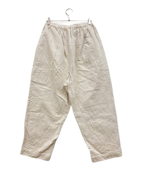 nest Robe（ネストローブ）nest Robe (ネストローブ) サスペンダーコットンリネンワイドパンツ ベージュ サイズ:Fの古着・服飾アイテム