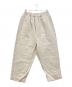 nest Robe (ネストローブ) サスペンダーコットンリネンワイドパンツ ベージュ サイズ:F：12000円