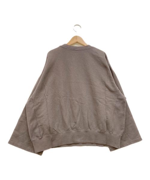 nest Robe（ネストローブ）nest Robe (ネストローブ) IMPISH 裏毛メッセージプルオーバー グレー サイズ:Fの古着・服飾アイテム