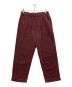 nest Robe（ネストローブ）の古着「太畝コーデュロイイージーパンツ」｜ボルドー