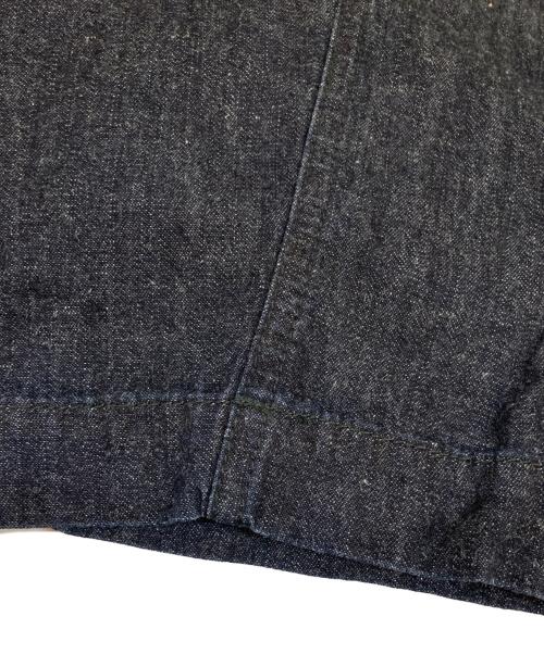 nest Robe（ネストローブ）nest Robe (ネストローブ) コットンリネンダンガリーツイストパンツ インディゴ サイズ:Fの古着・服飾アイテム