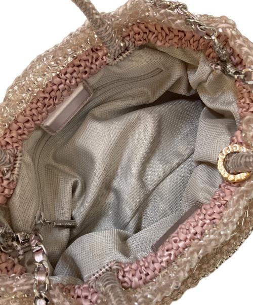 ANTEPRIMA（アンテプリマ）ANTEPRIMA (アンテプリマ) ワイヤーグリッター 2WAYショルダーバッグ ピンクの古着・服飾アイテム