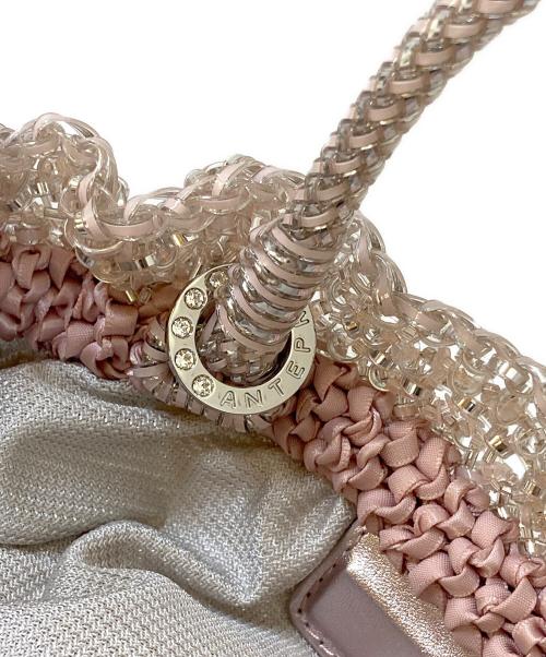 ANTEPRIMA（アンテプリマ）ANTEPRIMA (アンテプリマ) ワイヤーグリッター 2WAYショルダーバッグ ピンクの古着・服飾アイテム