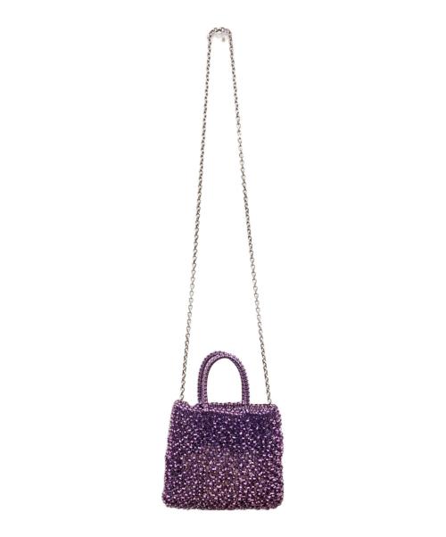 ANTEPRIMA（アンテプリマ）ANTEPRIMA (アンテプリマ) STANDARD MINIATURA 2WAYバッグ パープルの古着・服飾アイテム