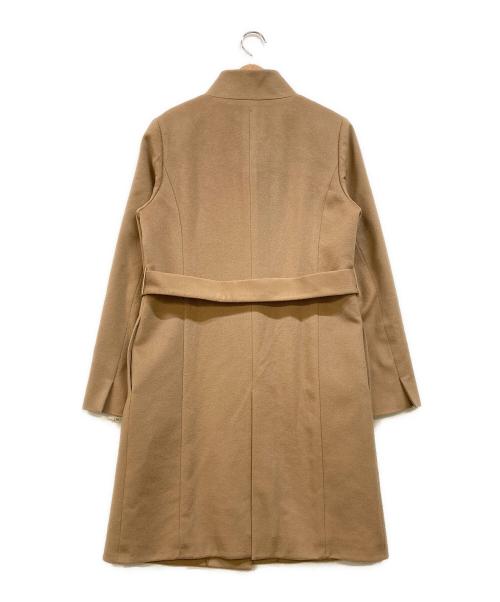 自由区（ジユウク）自由区 (ジユウク) LORO PIANA (ロロピアーナ) カシミヤスタンドカラーコート ブラウン サイズ:40(153~160)の古着・服飾アイテム