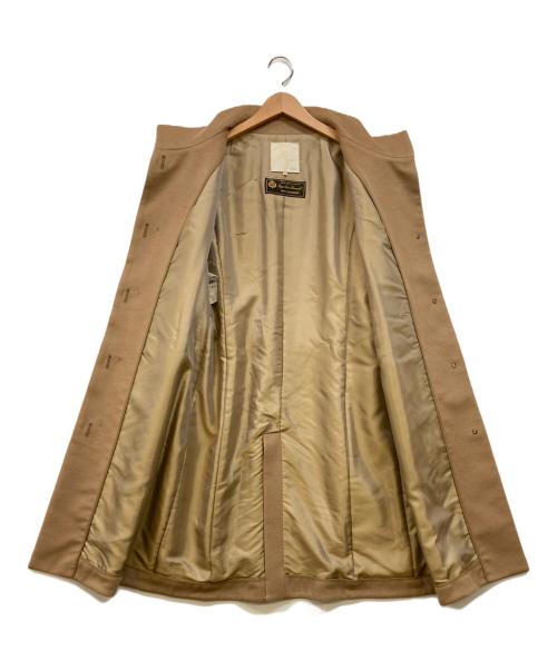 自由区（ジユウク）自由区 (ジユウク) LORO PIANA (ロロピアーナ) カシミヤスタンドカラーコート ブラウン サイズ:40(153~160)の古着・服飾アイテム