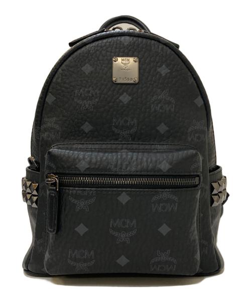 MCM（エムシーエム）MCM (エムシーエム) Stark サイドスタッズ バックパック - ヴィセトス ネイビーの古着・服飾アイテム