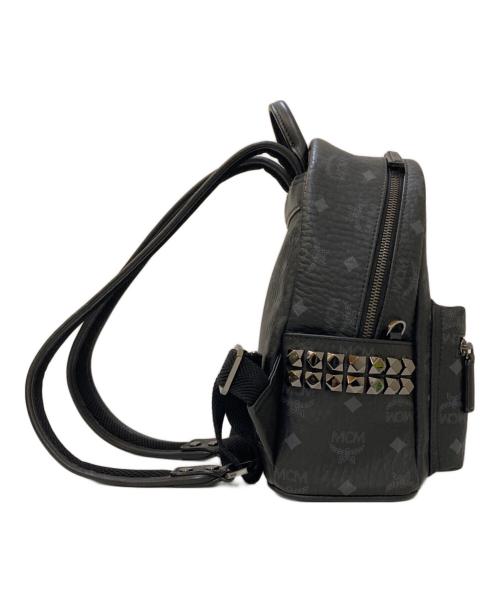 MCM（エムシーエム）MCM (エムシーエム) Stark サイドスタッズ バックパック - ヴィセトス ネイビーの古着・服飾アイテム
