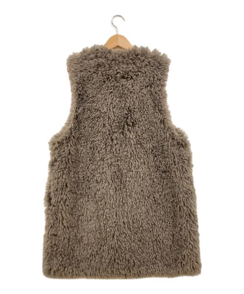 JOURNAL STANDARD（ジャーナルスタンダード）JOURNAL STANDARD (ジャーナルスタンダード) エコファーベスト ブラウン サイズ:下記参照の古着・服飾アイテム