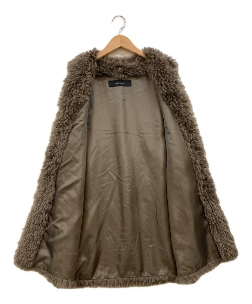 JOURNAL STANDARD（ジャーナルスタンダード）JOURNAL STANDARD (ジャーナルスタンダード) エコファーベスト ブラウン サイズ:下記参照の古着・服飾アイテム