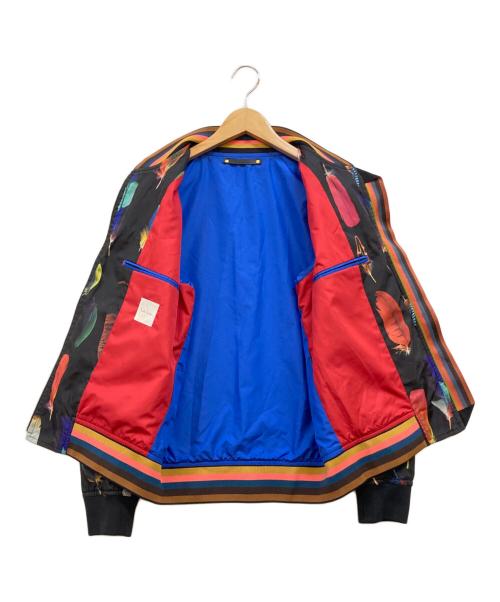 PAUL SMITH（ポールスミス）Paul Smith (ポールスミス) フェザープリントジャケット ブラック サイズ:Mの古着・服飾アイテム