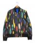 Paul Smith（ポールスミス）の古着「フェザープリントジャケット」｜ブラック