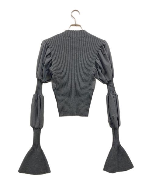 SORIN（ソリン）SORIN (ソリン) Wool Blend Rib Balloon Knit グレー サイズ:38の古着・服飾アイテム