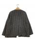 BALLSEY (ボールジィ) ワッフルツイード ノーカラージャケット ブラック サイズ:36：8000円