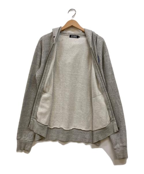 Hysteric Glamour（ヒステリックグラマー）Hysteric Glamour (ヒステリックグラマー) ヒスガール ジップアップパーカー グレー サイズ:Mの古着・服飾アイテム