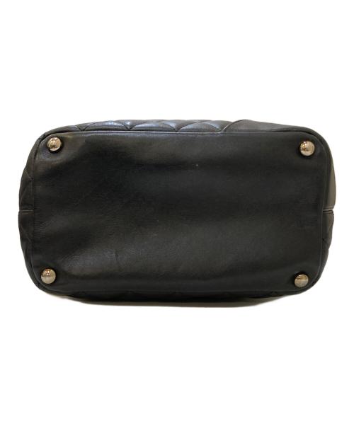 CHANEL（シャネル）CHANEL (シャネル) カンボンライン ミディアム トートバッグ ブラックの古着・服飾アイテム