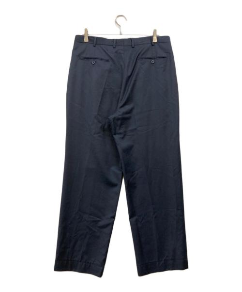 BALENCIAGA（バレンシアガ）BALENCIAGA (バレンシアガ) ウール2タックスラックス ネイビー サイズ:52の古着・服飾アイテム
