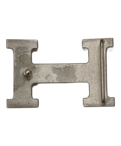 HERMES（エルメス）HERMES (エルメス) コンスタンスベルト ブラック×ブルージーン サイズ:80cmの古着・服飾アイテム