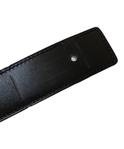 HERMES（エルメス）HERMES (エルメス) コンスタンスベルト ブラック×ブルージーン サイズ:80cmの古着・服飾アイテム