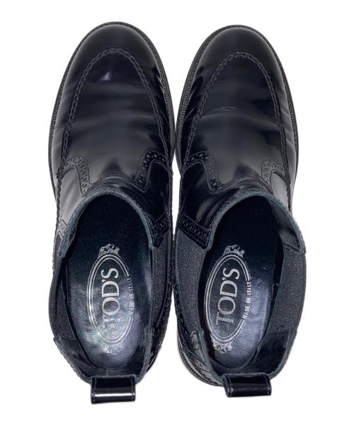 TOD'S（トッズ）TOD'S (トッズ) サイドゴアブーツ ブラック サイズ:36の古着・服飾アイテム