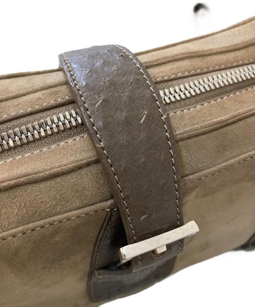 LOEWE（ロエベ）LOEWE (ロエベ) センダスウェードハンドバッグ ブラウンの古着・服飾アイテム