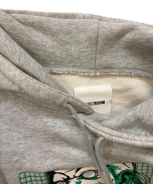 vault room（ボルトルーム）vault room (ボルトルーム) 攻殻機動隊 (コウカクキドウタイ) BATOU HOODIE グレー サイズ:XLの古着・服飾アイテム