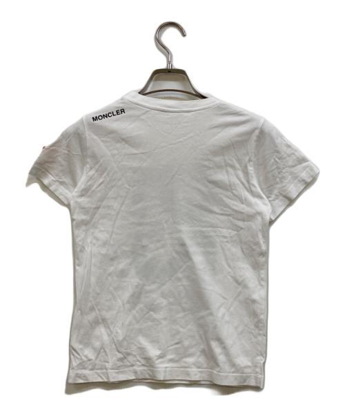 MONCLER（モンクレール）MONCLER (モンクレール) MAGLIA T-SHIRT ホワイト サイズ:10Aの古着・服飾アイテム
