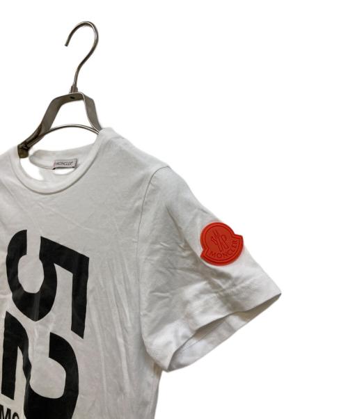MONCLER（モンクレール）MONCLER (モンクレール) MAGLIA T-SHIRT ホワイト サイズ:10Aの古着・服飾アイテム