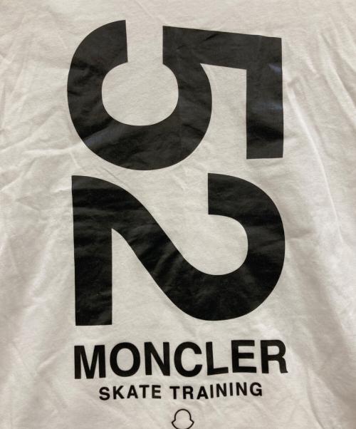 MONCLER（モンクレール）MONCLER (モンクレール) MAGLIA T-SHIRT ホワイト サイズ:10Aの古着・服飾アイテム