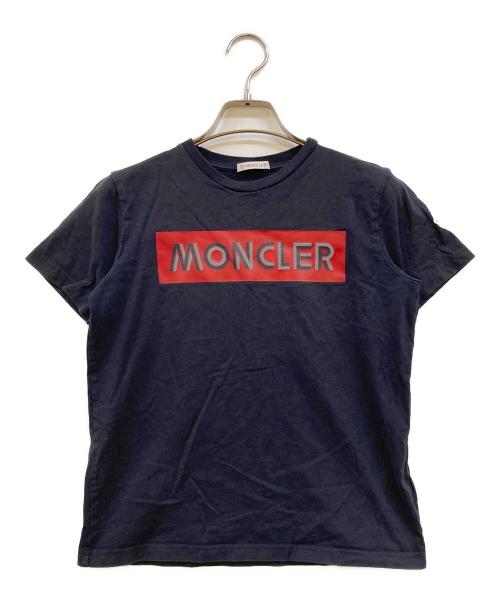 MONCLER（モンクレール）MONCLER (モンクレール) MAGLIA T-SHIRT ネイビー サイズ:12Aの古着・服飾アイテム