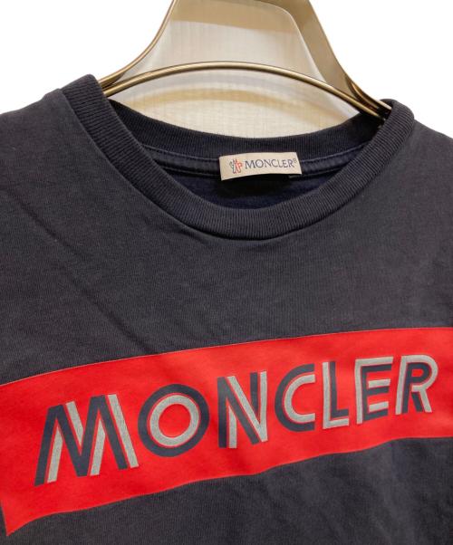 MONCLER（モンクレール）MONCLER (モンクレール) MAGLIA T-SHIRT ネイビー サイズ:12Aの古着・服飾アイテム