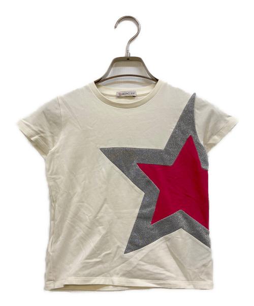 MONCLER（モンクレール）MONCLER (モンクレール) MAGLIA T-SHIRT ホワイト サイズ:8Aの古着・服飾アイテム