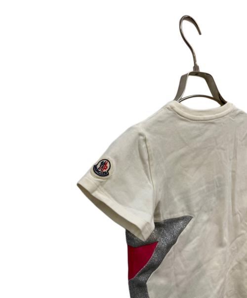 MONCLER（モンクレール）MONCLER (モンクレール) MAGLIA T-SHIRT ホワイト サイズ:8Aの古着・服飾アイテム