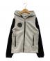 MONCLER（モンクレール）の古着「ジップパーカー」｜グレー×ブラック