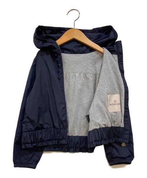 MONCLER（モンクレール）MONCLER (モンクレール) ナイロンジップパーカー ネイビー サイズ:6Aの古着・服飾アイテム