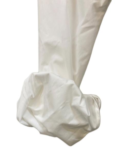 CADUNE（カデュネ）CADUNE (カデュネ) ボウ付シャツチュニック ホワイト サイズ:38の古着・服飾アイテム