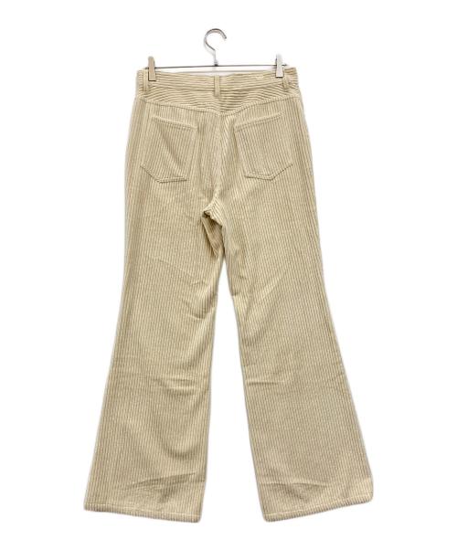 KENZO（ケンゾー）KENZO (ケンゾー) コーデュロイフレアパンツ ベージュ サイズ:48の古着・服飾アイテム