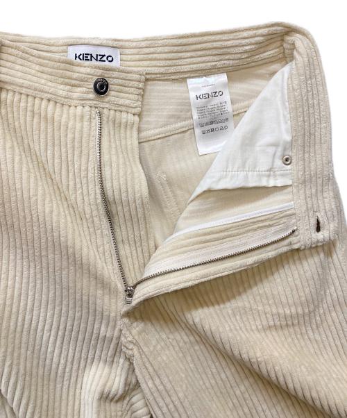 KENZO（ケンゾー）KENZO (ケンゾー) コーデュロイフレアパンツ ベージュ サイズ:48の古着・服飾アイテム