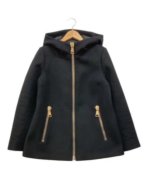 MONCLER（モンクレール）MONCLER (モンクレール) ARBU GIUBBOTTO メルトンダウンジャケット ブラックの古着・服飾アイテム