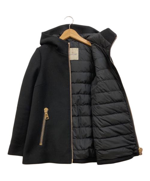 MONCLER（モンクレール）MONCLER (モンクレール) ARBU GIUBBOTTO メルトンダウンジャケット ブラックの古着・服飾アイテム