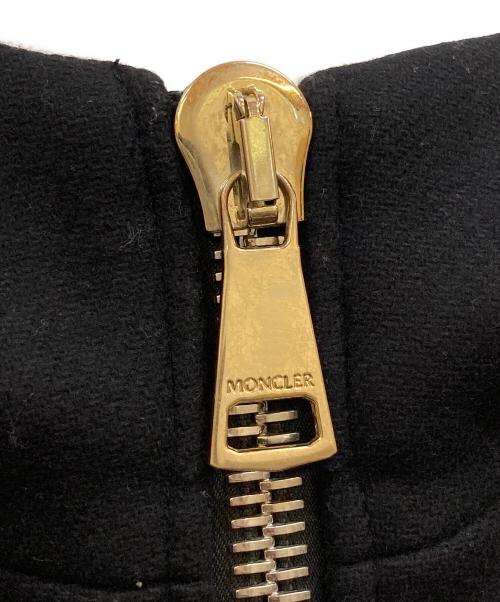 MONCLER（モンクレール）MONCLER (モンクレール) ARBU GIUBBOTTO メルトンダウンジャケット ブラックの古着・服飾アイテム