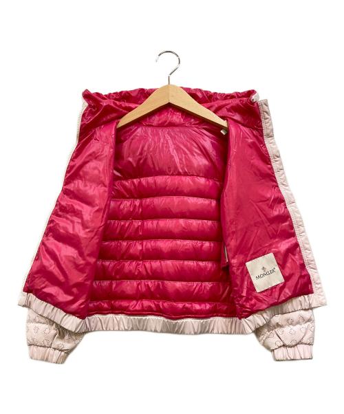 MONCLER（モンクレール）MONCLER (モンクレール) ダウンジャケット ピンク サイズ:130の古着・服飾アイテム